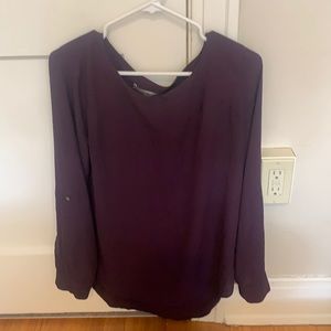 Purple LOFT blouse